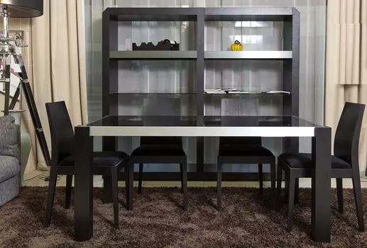 Стеллаж Techno со стеклянными полками