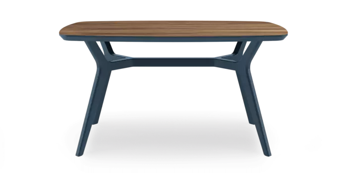 Стол Johann Walnut Blue 140 орех