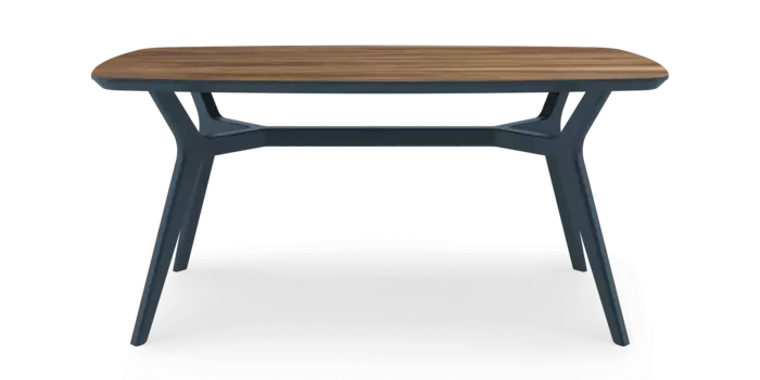 Стол Johann Walnut Blue 160 орех