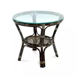 Стол кофейный Ellena темно-коричневого цвета