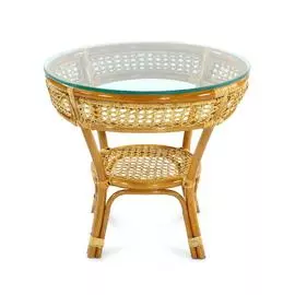 Стол кофейный Java коньячного цвета