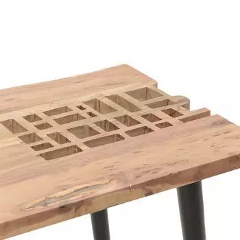 Стол-консоль на металлических ножках