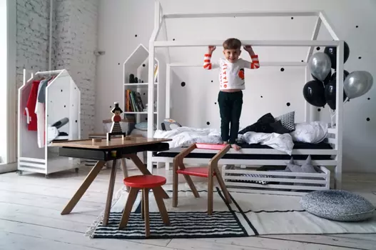 Стол-мольберт Moonk "Malevich" m синий 4-8 лет