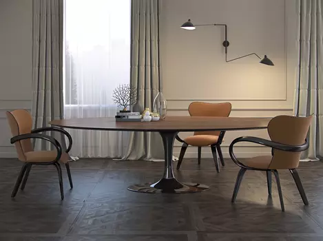 Стол обеденный Apriori t черного цвета