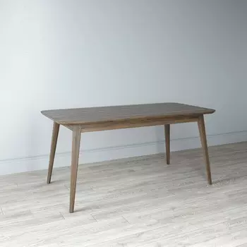 Стол обеденный Deus 160х80 цвета беленый дуб