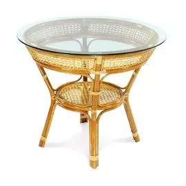 Стол обеденный Java коньячного цвета