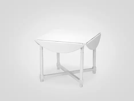 Стол обеденный круглый складной