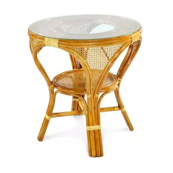 Стол обеденный Mokko l коньячного цвета