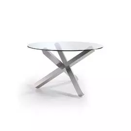 Стол обеденный с круглой столешницей