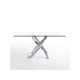 Стол обеденный со стеклянной столешницей