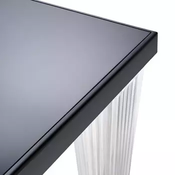 Стол обеденный Toptop с черной столешницей