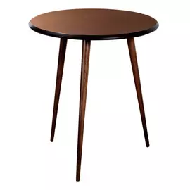 Стол обеденный Vortex Brass орех