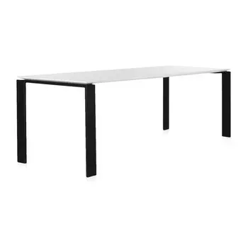 Стол офисный Four с белой столешницей