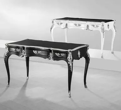 Стол письменный Desk Lodewijk xv белого цвета