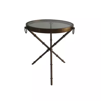 Стол приставной цвета матового мёда