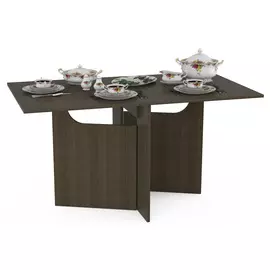 Стол раскладной дублин s цвета венге