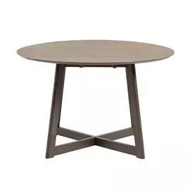 Стол раскладной круглый Maryse цвета орех