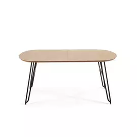 Стол раскладной с металлическим подстольем