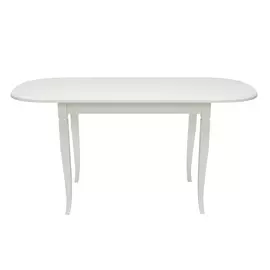 Стол раздвижной аризона 1р белого цвета