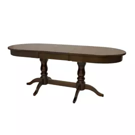 Стол раздвижной каролина 1p орех шоколадный