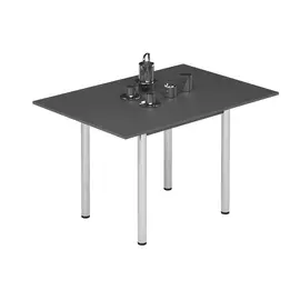 Стол раздвижной лиль 1р антрацит