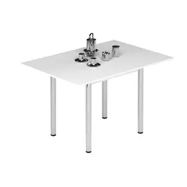 Стол раздвижной лиль 1р белый