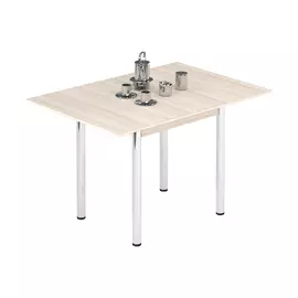 Стол раздвижной лиль 1р дуб