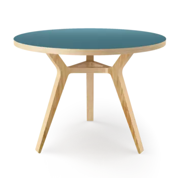 Стол täby Oak Dark Blue 100 дуб