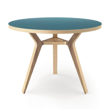 Стол täby Walnut Dark Blue 100 орех