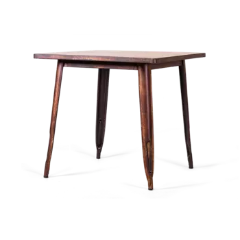 Стол Tolix коричневого цвета