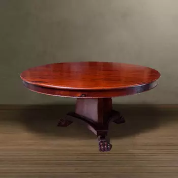 Стол трик коричневого цвета