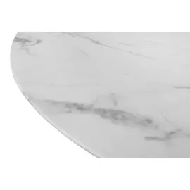 Стол журнальный Pearl White с круглой столешницей