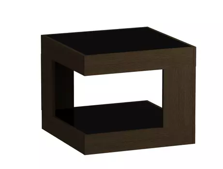 Стол журнальный с черной столешницей