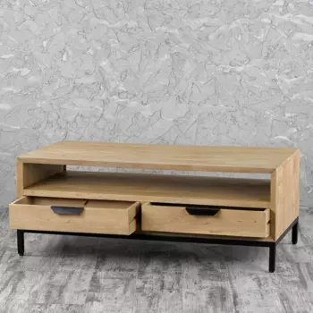 Стол журнальный с двумя ящиками