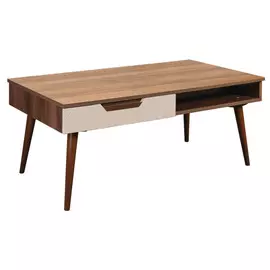 Стол журнальный сканди бежевый