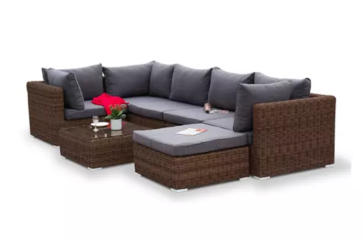 Столик лунго коричневого цвета