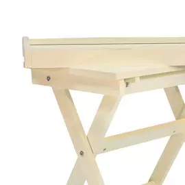 Столик с подносом лотос цвета дуб шампань