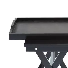 Столик с подносом лотос цвета венге