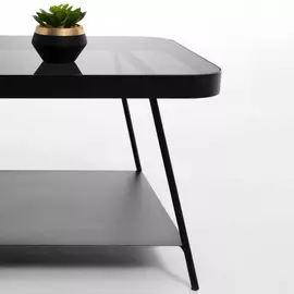 Столик журнальный Duilia черного цвета