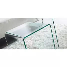 Столик журнальный Julia Grup Burano из закаленного стекла
