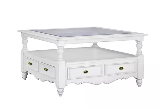 Столик журнальный снежный прованс