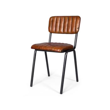 Стул Acorn Wave с кожаным сидением