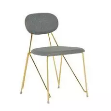 Стул Alice тёмно-серого цвета