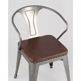 Стул Arms Soft с подлокотниками в стиле лофт