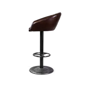 Стул барный Lynch темно-коричневого цвета