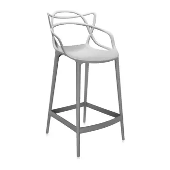 Стул барный Masters матово-серого цвета
