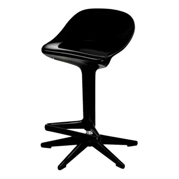 Стул барный Spoon черного цвета