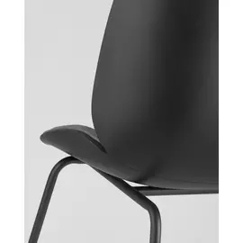 Стул Beetle pu серого цвета