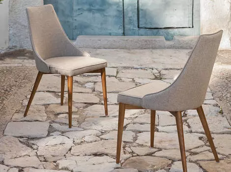 Стул Calidez бежевого цвета