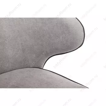 Стул Calipce Light Grey черно-серого цвета